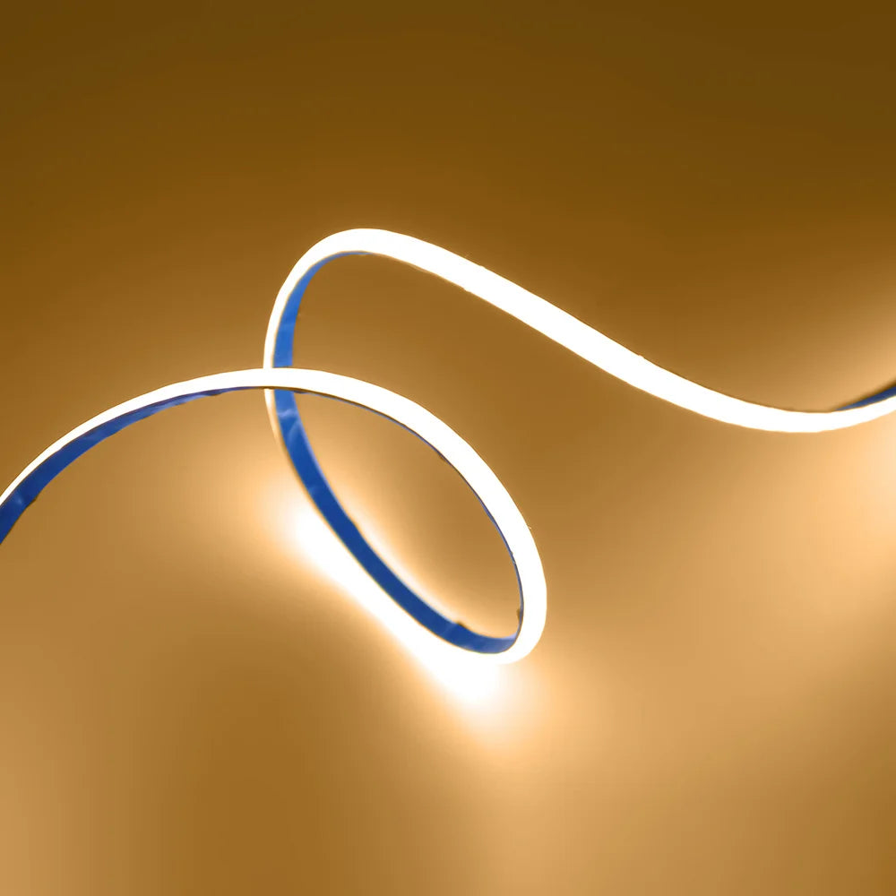 3mm 5mm PCB COB LED Strip Light 5V 12V 24V 320LED 8mm CRI90 Super Bright Flexible LED Tape For Cabinet Home Liner Lighting