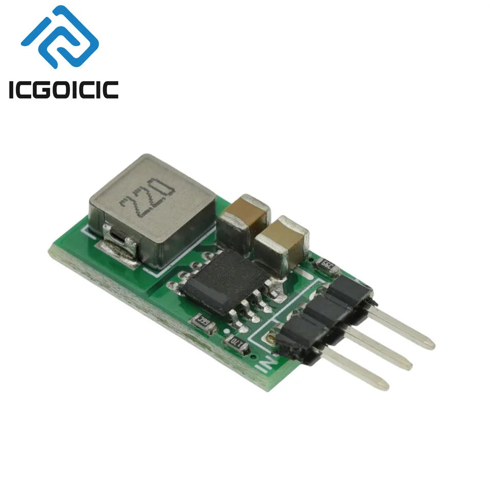 1-50pcs DC-DC Synchronous Rectifier Buck Converter Power Module 5.5V-32V Step-down 12V 24V 5V 1A Voltage Regulator LM7805