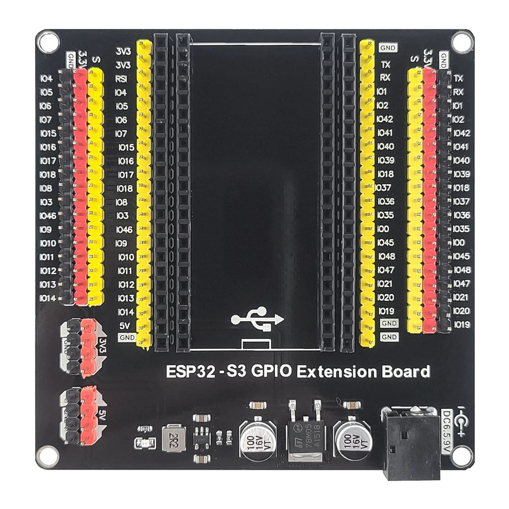 ESP32-S3 GPIO Expension Board Digital ESP32 IOT Development Board IO Pin DC-Powered