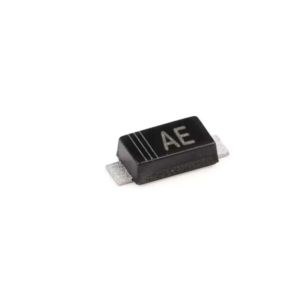 (50 pcs) SMF5.0A SOD-123FL (Marking AE) - Unidirectional TVS Diode 5V 200W 9.2V Clamp