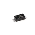 (50 pcs) SMF5.0A SOD-123FL (Marking AE) - Unidirectional TVS Diode 5V 200W 9.2V Clamp