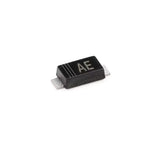 (50 pcs) SMF5.0A SOD-123FL (Marking AE) - Unidirectional TVS Diode 5V 200W 9.2V Clamp