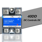SSR Solid State Relay 10A 25A 40A 60A 80A 100A 120A Single Phase Control Relay DC TO AC DC TO DC AC TO AC