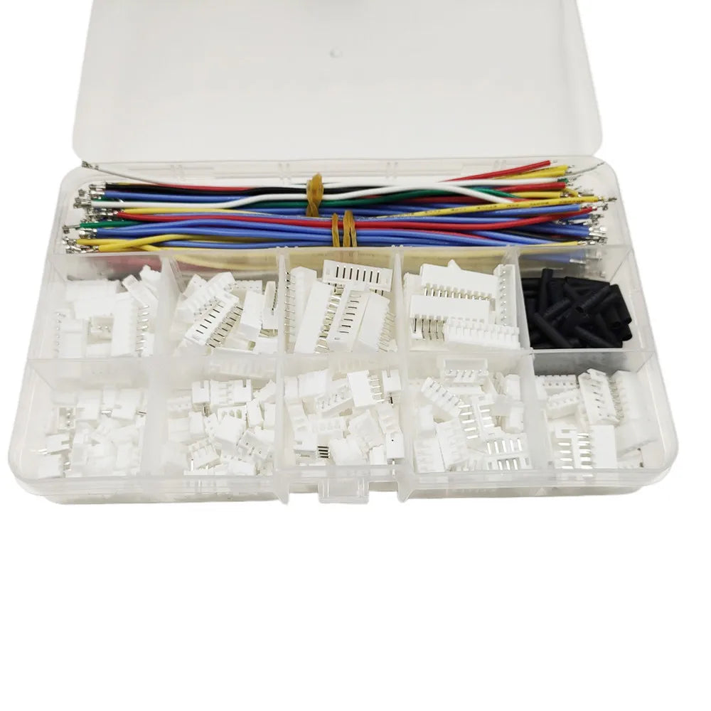 2.0mm PH Connector Socket Kit with Pre-Crimped Soft Silicone Wire 2/3/4/5/6/7/8/9/10 Pin Housing Male Female JST Adapter Cable