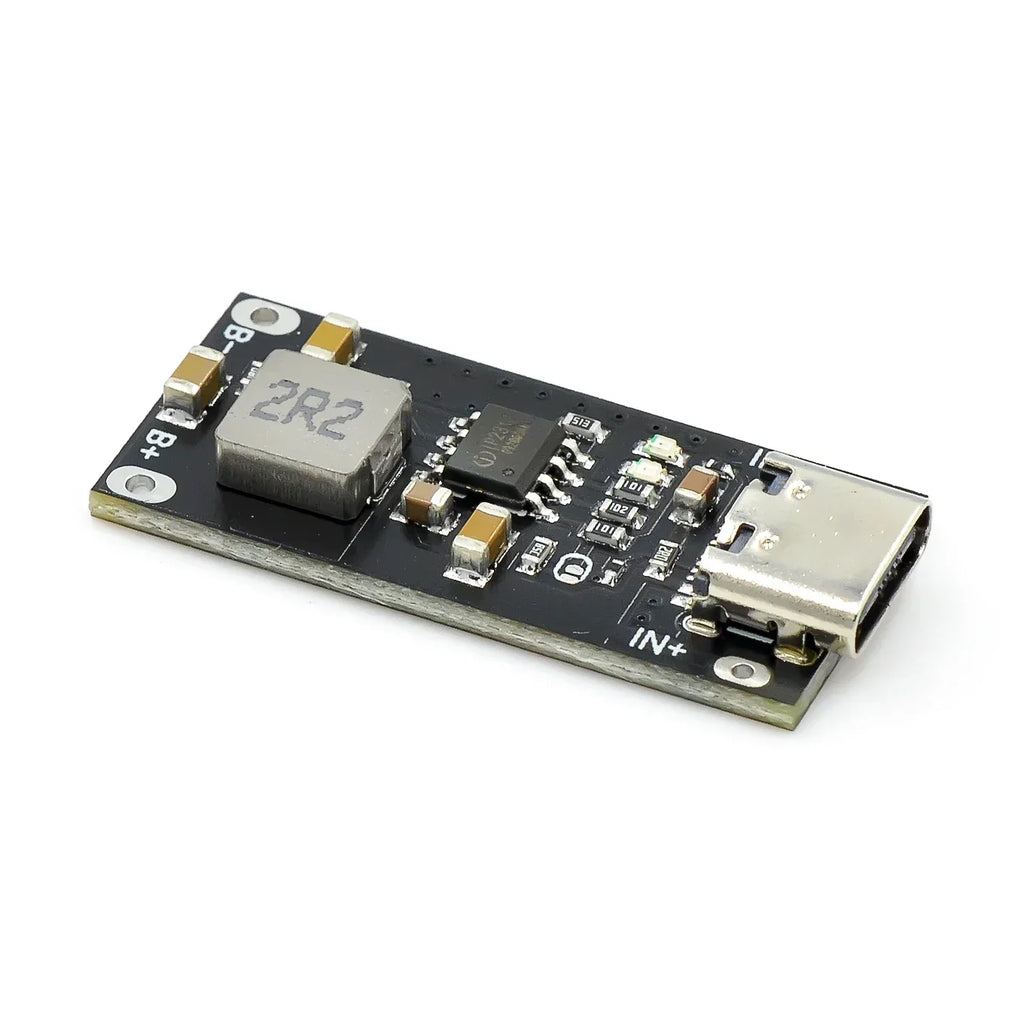 Type-C USB Input High Current 3A Polymer Ternary Lithium Battery Quick Fast Charging Board IP2312 CC/CV Mode 5V To 4.2V