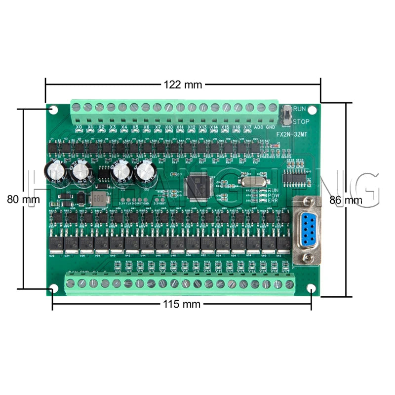PLC FX2N 10MR/10MT/16MR/16MT/20MR/20MT/24MR/24MT/32MR/32MT Programmable Logic