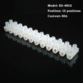 electric connector strip Wire connector Barrier Electirc Strip Block Terminal Plastic Screw terminal block connector