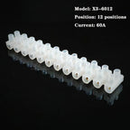 electric connector strip Wire connector Barrier Electirc Strip Block Terminal Plastic Screw terminal block connector