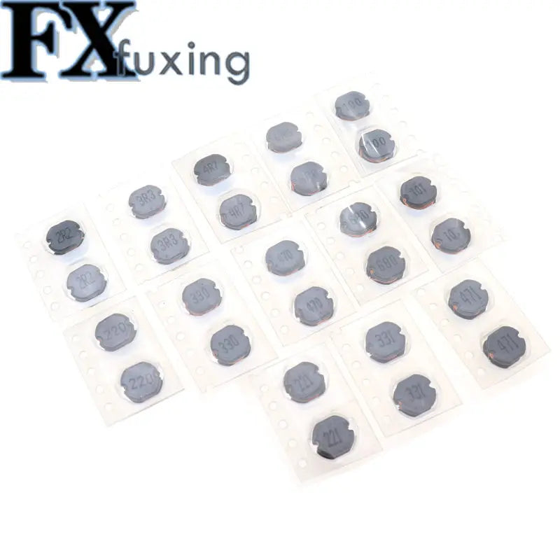 26/39/65/50PCS SMD Power Inductor Kit CD32 CD43 CD54 CD75 2.2uH-470uH 2.2uH-220uH Wire Wound Chip inductance Inductors Set 4R7