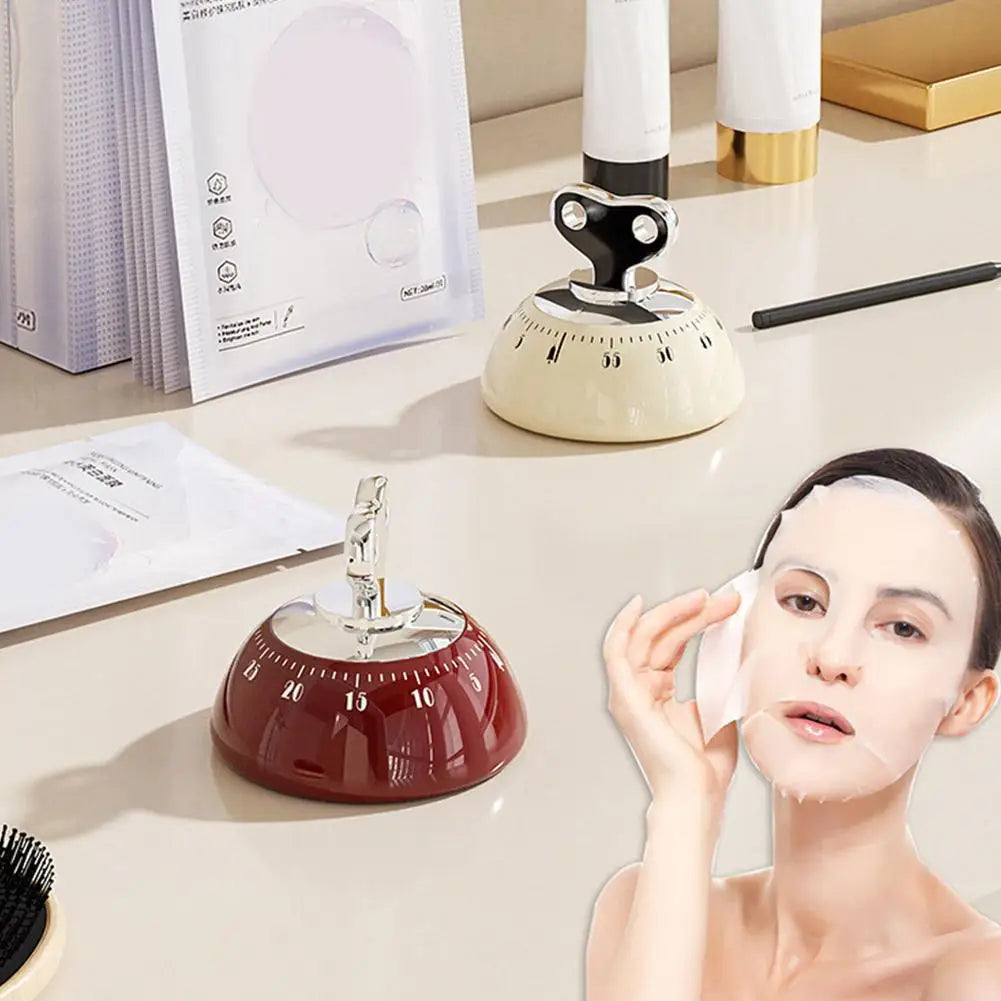 Magnetic Kitchen Timer Manual Countdown Alarm Clock Digital Timer Mechanical Cooking Timer Study Stopwatch Cooking Shower