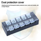 Terminal Block Connector Dual Row Terminal Block With Screws Strip Block Terminal Electric Connector Strip Electrical