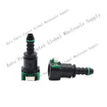 Z+ For degree SAE 5/16 Fuel Pipe Joint Nylon Connector Fuel Line 8mm ID6 8x6 180 2P