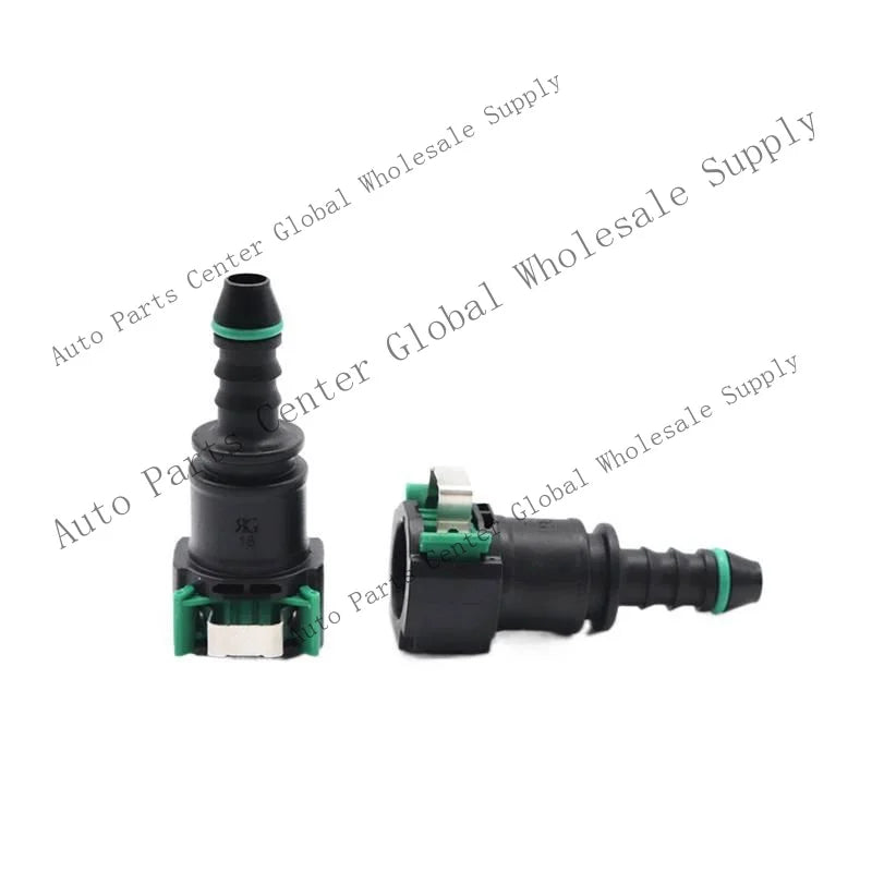 Z+ For degree SAE 5/16 Fuel Pipe Joint Nylon Connector Fuel Line 8mm ID6 8x6 180 2P