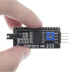 1PCS,1602 I2C LCD Module Blue / Yellow Green Screen 16x2 Character LCD Display 5V PCF8574 PCF8574T IIC Adapter Llate for Arduino
