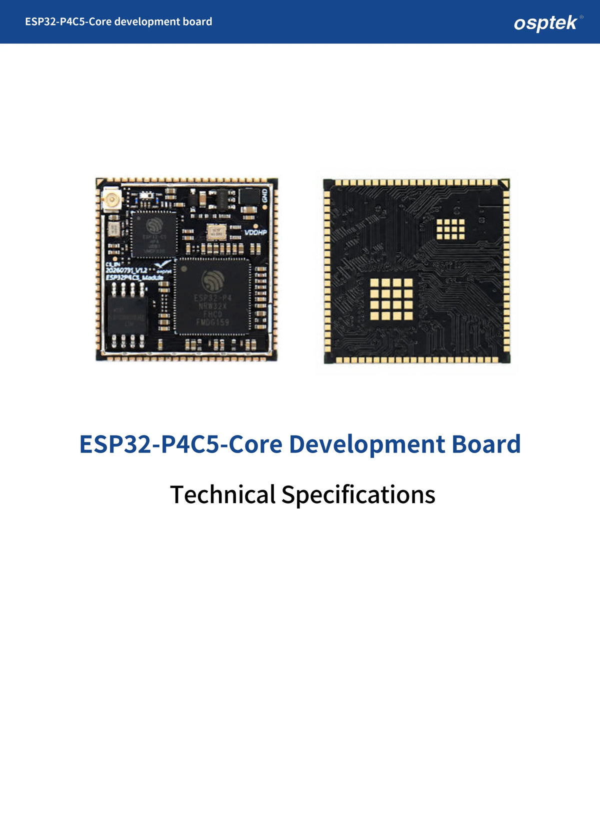 ESP32-P4C5 Microcontroller Module