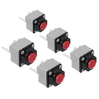 5Pcs Silent Micro Push Button Switch 6x6x7.3mm Ultra Quiet Tactile for Electronics Control Panels