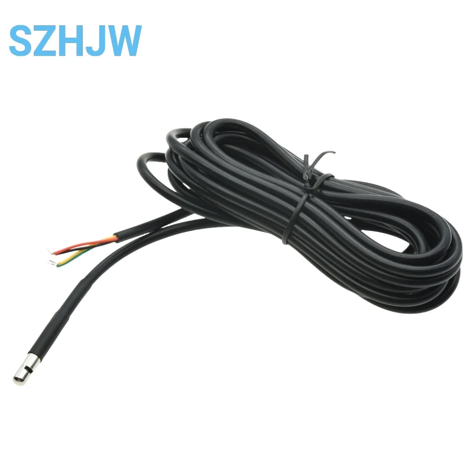 1-10PCS SHT20/SHT30/SHT40 Waterproof Stainless Steel I2C Temp & Humidity Sensor Digital I2C Probe, Ideal For Precise Measurement