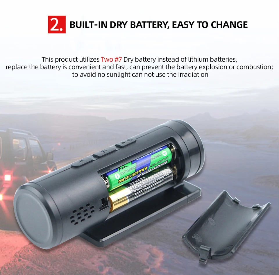 E-ACE 4 Sensors TPMS Removable Battery Wireless Intelligent Sensing Tire Pressure Monitor System Safety Alarm LCD Display