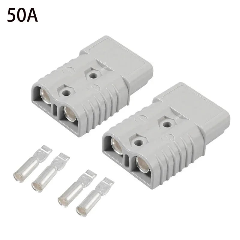 50A 120A 175A 350A  Anderson Connector Plug 2P 600V Quick Connect Battery Cable for Electric Forklift EV Car Power System