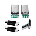 2/10pcs USB 3.1 Type-C Connector 24 Pins Male Plug Receptacle Adapter Type-C Charging Plugs Data Cable Accessories Repair