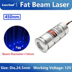 Red Green Blue Fat Beam Laser Module Diode for Halloween Haunted House Escape Room KTV Bar Ball