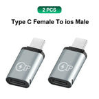 USB C Adapter Type C To Micro To Mini USB Female Converters for IPhone 14 13 Xiaomi Samsung for Lightning Male Charger Adapter