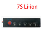 1-24S 7S 8S 10S 13S LifePO4/Li-ion Battery Packs Capacity Indicator Meter Power Level Tester Module Display Board Panel