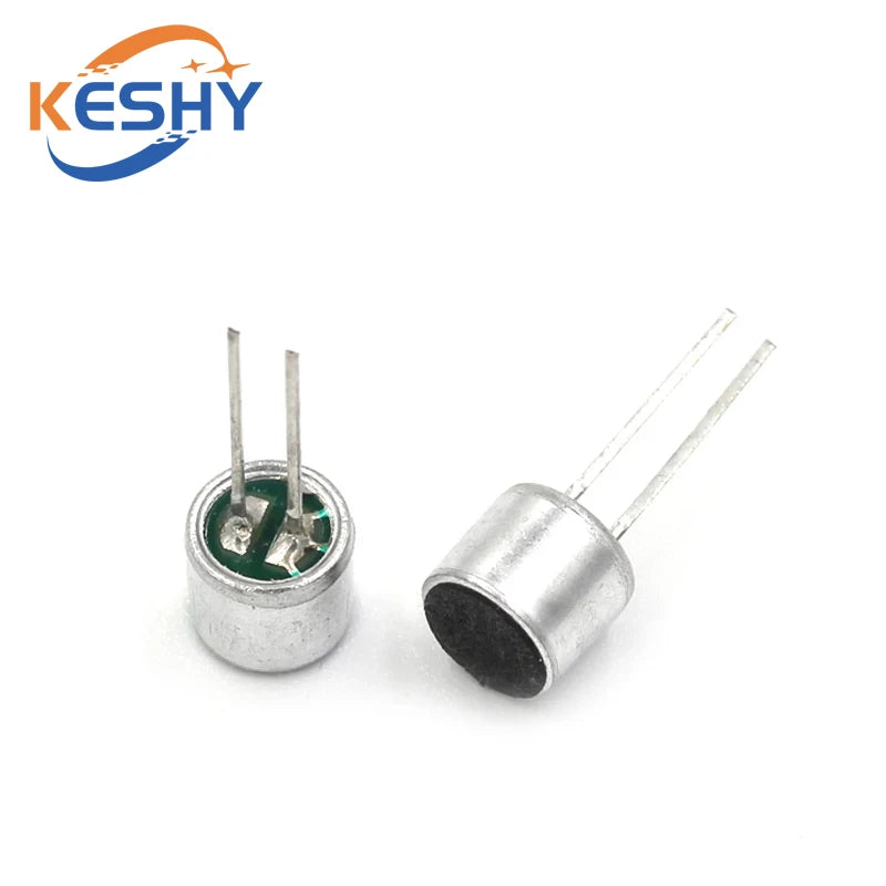 10pcs 6x5/9x7/4.5x2.2/6x2.2mm 2 Pin Mic Capsule Electret Condenser Microphone Dip Smd 52db 56db With Mp3 Accessories