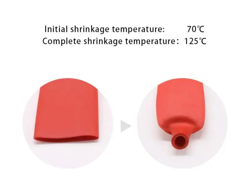 1M 3:1 Heat Shrink Tube With Double Wall Glue Diameter 1.6mm ~ 50mm DIY Wire Cable Connector Repair Waterproof Insulation Sleeve