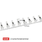 20/50/100Sets 1.5 Series AMP Automobile Connectors 1/2/3/4/5/6 Pin Super Seal Waterproof  Electrical Wire Connector PA66 Nylon