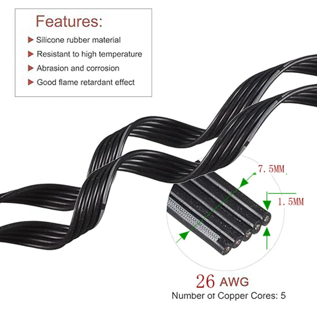 5CM 10CM 30CM USB 2.0 Type-C Flat Cable Extension FPC Cable USB 2.0 USB-C 90° Up/Down Angled Plug 5CM-1M