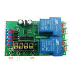 30A Motor Controller Relay Board 12V DC AC Forward Reverse Switch with Automatic Delay Timer