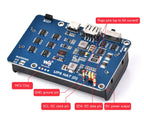 Wavehsare UPS HAT (D) for Raspberry Pi, Supports 21700 Li battery (NOT included), 5V Uninterruptible Power Supply,for Arduino