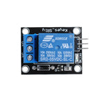10pcs 5V 1 Way Channel Relay Module SRD-05VDC-SL-C with NO/NC Contact Control Support High Level Trigger for Arduino