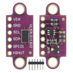 VL53L0X Time-of-Flight (ToF) Laser Ranging Sensor Breakout 940nm GY-VL53L0X V1/V2 Laser Distance Module I2C IIC GY-530 3.3V/5V