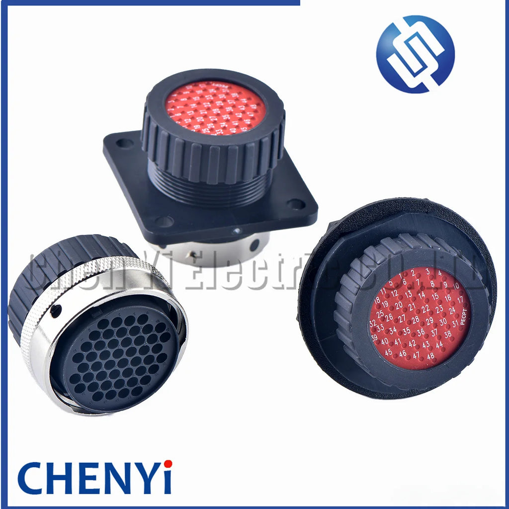 48 Pin Aviation Waterproof Connector Male Female Circular Plug Socket 192900-0437 192900-0431 192900-0425 with Pins
