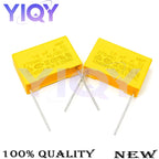 10PCS 275VAC X2 Safety capacitor 22.5MM 0.22UF 0.33UF 0.47UF 0.56UF 0.68UF 0.82UF 1UF 1.2UF 1.5UF 2.2UF Polypropylene film