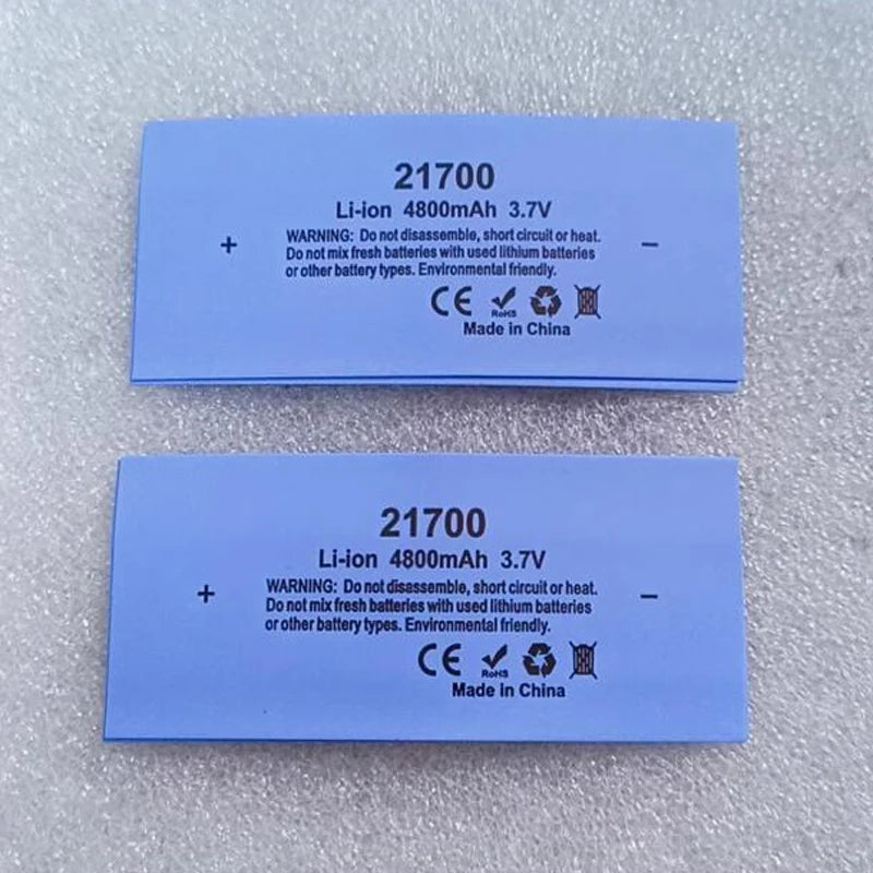 21700 Battery Plastic Shrink Skin Packaging Film PVC Shrink Sleeve Packaging Insulation Film for Lithium Battery