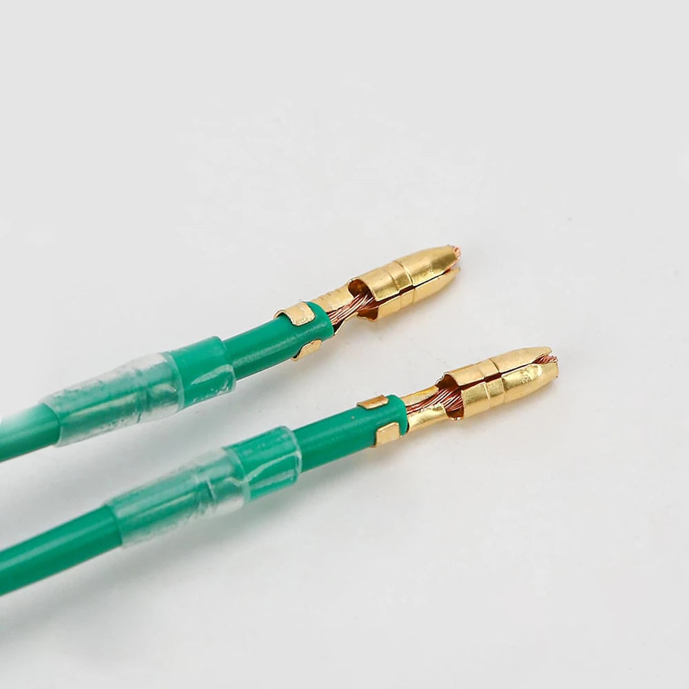 4.0 Bullet Crimp Terminal Car Electrical Wire Connector with Insulated Sleeve Copper Male and Female Quick Wire Connectors Sets