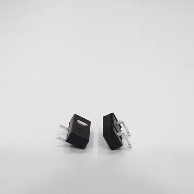 2pcs/pack Kai Long Mouse Micro Switch Left Right Bent 2 Pins Micro Switches 5 Millions Click lifetime