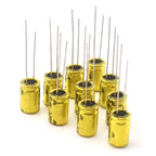 5PCS Audiophile Electrode Electrolytic Capacitor NP 50V 100V 1/2.2/3.3/4.7/6.8/10/22/47UF