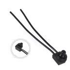 12V Waterproof Latching Push Button On-Off Switch With Leads Wire Black Red Plant Lamp Agricultural Irrigation Cultivation Switc