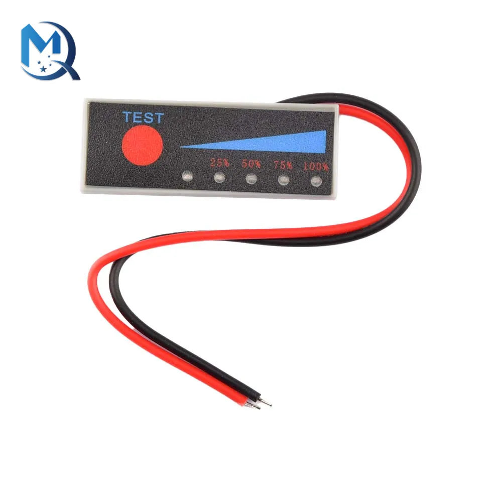 1S 2S 3S 4S 5S 6S 7S 4.2V-29.4V Lithium Battery Li-po Li-ion Capacity Indicator Board Power Display Charging Charge LED Tester