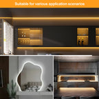 DC 12V 24V SMD 2835 240Leds/M LED Strip Waterproof IP65 IP21 Warm/Natural White Home Decor Flexible Ribbon Tape Light