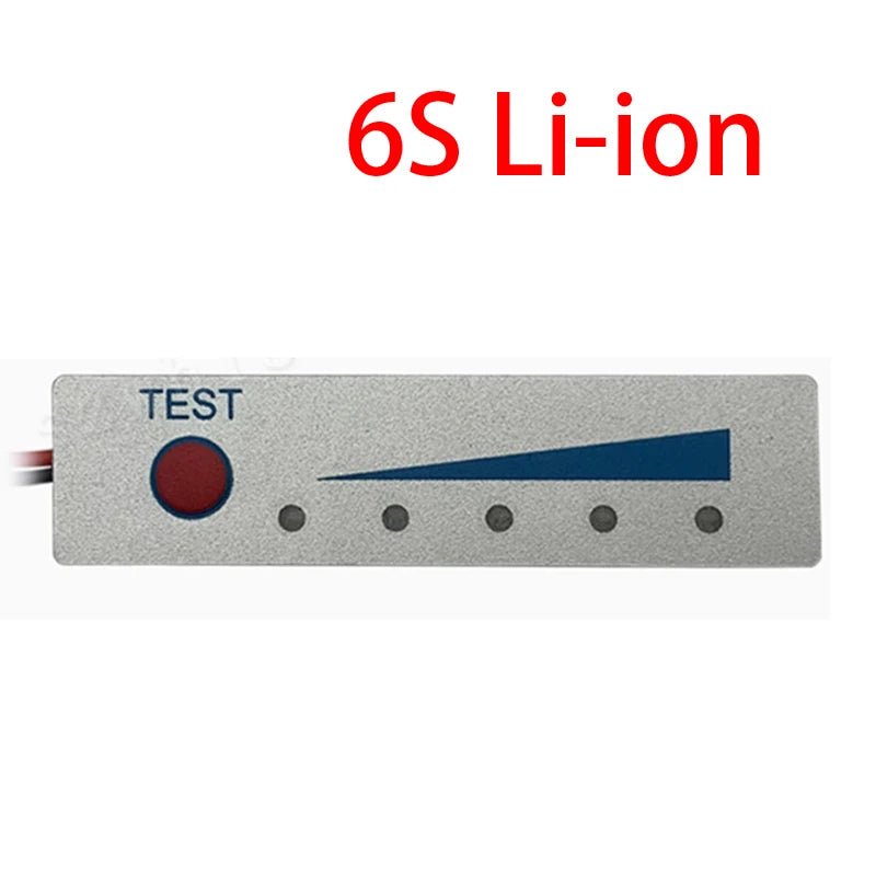 1-24S 7S 8S 10S 13S LifePO4/Li-ion Battery Packs Capacity Indicator Meter Power Level Tester Module Display Board Panel