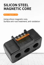 Three Phase 0.5 Class Current Transformer CT5 AC Current Transformer 50A 100A 200A Current Sensor