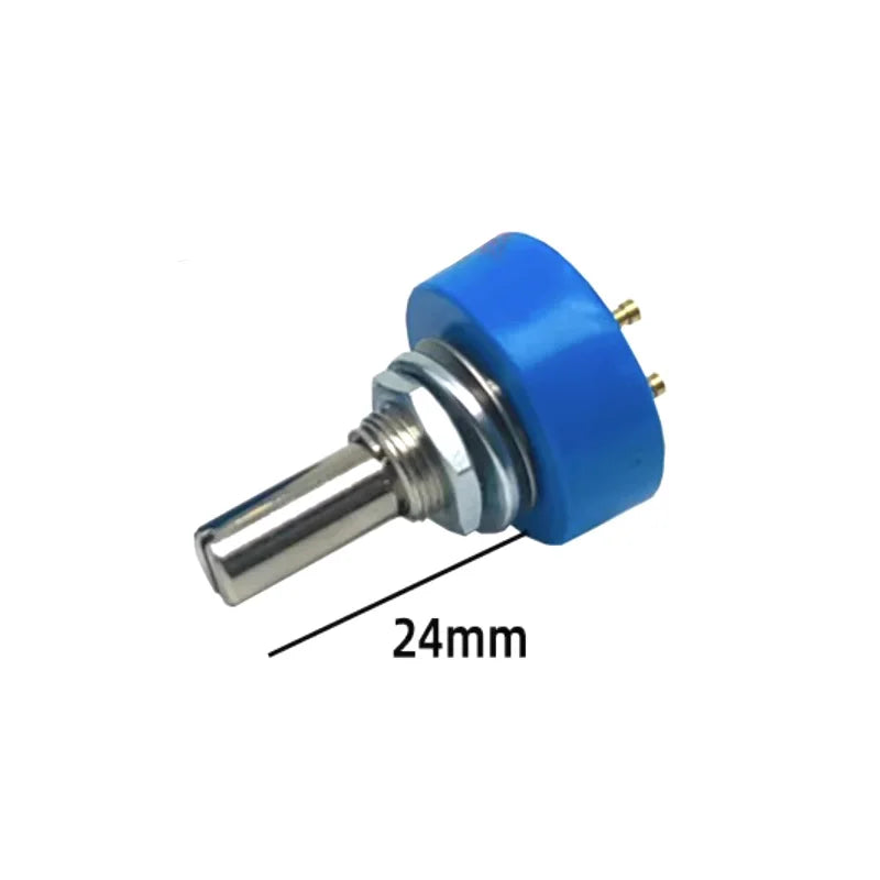 1pcs  360 Degree Rotation TOPVR Conductive Plastic Potentiometer 357 22E B102 B202 B502 B103 360 Degree Rotation