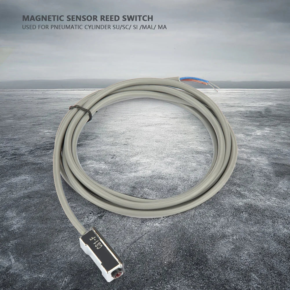 Magnetic Sensor Reed Switch Pneumatic Cylinder Magnetic Sensor Cylinder Magnetic Sensor Reed Switch Cylinder Accessories 5-240V