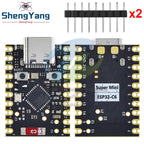TZT SuperMini ESP32-C6 WiFi+Bluetooth ESP32 Development Board Microcontroller Programming Learning Controller Core Module
