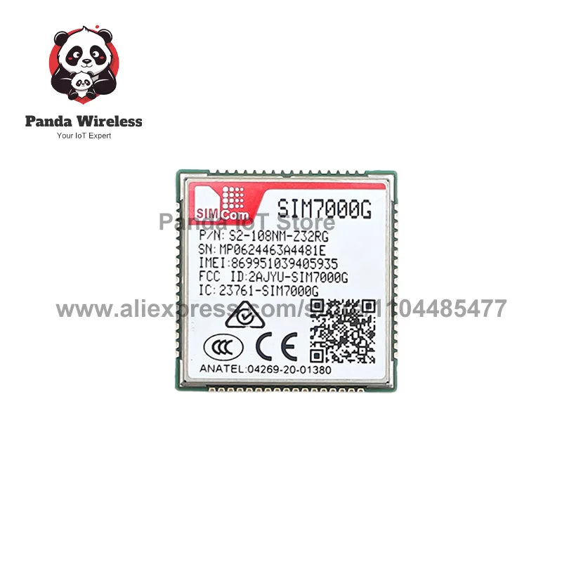 SIMCom LCC Module SIM7000A SIM7000G SIM7000JC SIM7000E SIM7070G SIM7070E Cat-M NB-IoT GSM Wireless SMT Module for IoT Devices